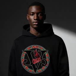 OHSO Va embroidered logo hoodie